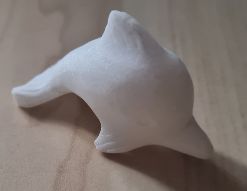 Delphin weiß milchopal - delphin, weiß_milchopal