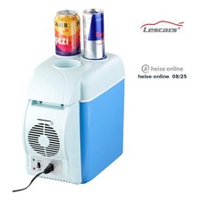 Lescars Thermoelektrische Kfz-Wärme- & Kühl-Box, Getränkehalter, 7,5 l, 12 V