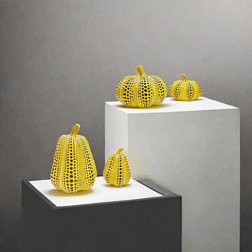 Kürbisornament mit punkten - kürbisornament,