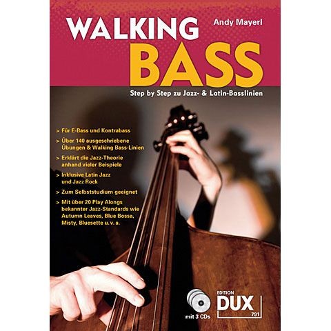 Lehrbuch dux walking bass - lehrbuch,