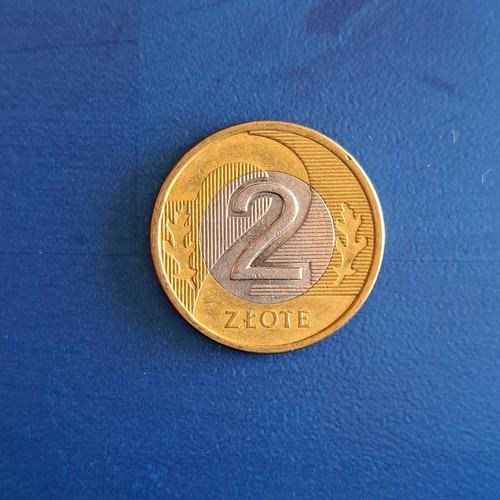 Zlote zloty münze - 2,