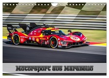 Motorsport aus Maranello (Wandkalender 2026 DIN A4 quer), CALVENDO Monatskalende