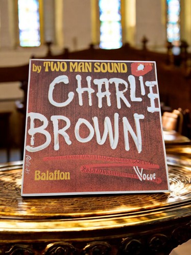 Vinyl tower charlie - tower, brown