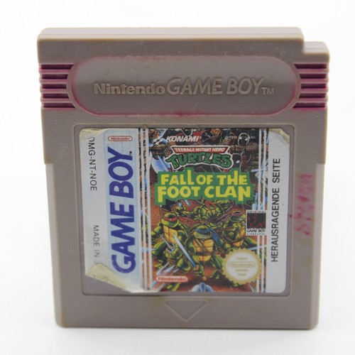 Gameboy spiel turtles fall - spiel, |