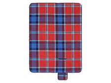 LIVARNO home Picknickdecke, 127 x 168 cm (Karo rot/blau) - B-Ware sehr gut