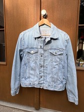 Luxus Versace  - Jeans Jacke Couture - M hellblau - Größe 48 IT
