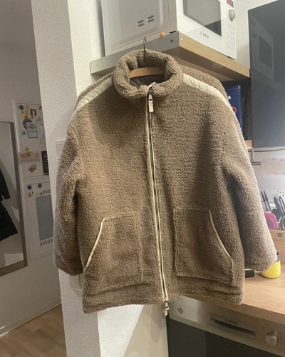 Kuschelige teddy plüsch jacke - kuschelige, teddy-plüsch