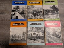 MIBA Miniaturbahnen - 31 Hefte,  15 x 1955,  dazu Hefte von 1953- 54 - 56 - 67