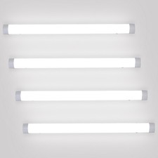 LED Feuchtraumleuchte Wannenleuchte Garage 60/120/150cm Keller Büro Deckenlampe