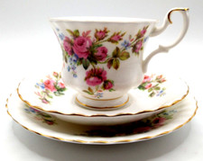 Royal Albert Porcelain Trio of