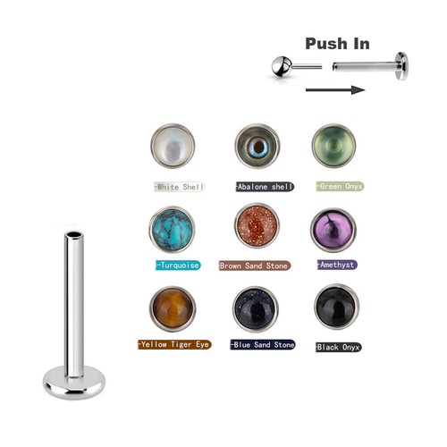 2mm titan stecksystem labret - 1,2mm,