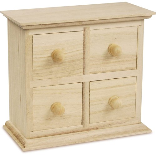Holz mini kommode mit - kommode,