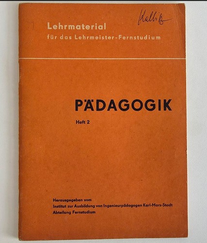 Ddr 1972 lehrmaterial für - 1972,