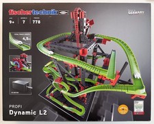 Fischertechnik PROFI Dynamic L2 Bausatz (536621) Kugelbahn, 7 Modelle mit Motor