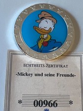 Medaille Disney Mickey und seine Freunde - Gustav Gans - 32 Gramm PP Proof