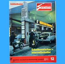 Der Deutsche Straßenverkehr 12/1974 Wartburg Klappwohnanhänger Ersatzteile F