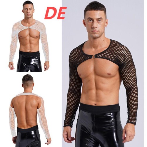 Herren netzshirt langarm - de,