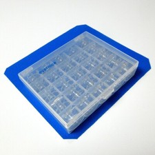 25 Bobbin Plastic mit Box für