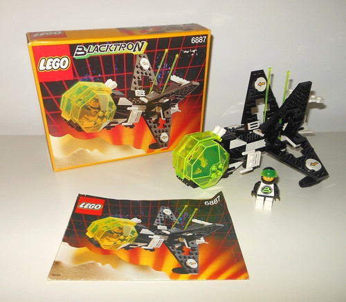 Lego space blacktron 6887 - lego,
