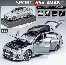 Audi RS6 Modellauto 1:32 Druckguss Legierung Spielzeug NEU