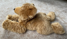 •♥• Bauer Teddybär Stofftier groß braun Plüschtier waschbar •♥•