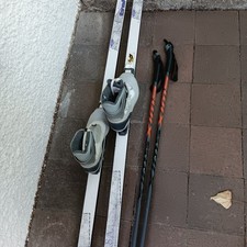 Damen SKI LL Set Trak, mit Bindung, Schuhe Salomon und Stöcken