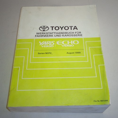 Werkstatthandbuch toyota yaris - werkstatthandbuch,