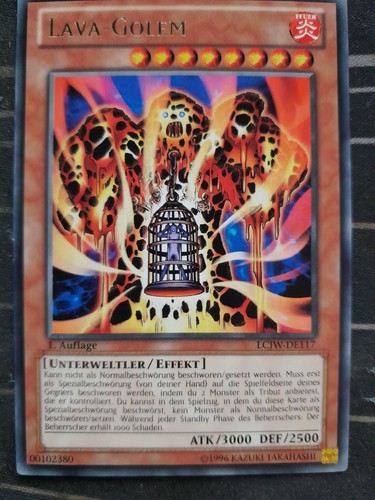 Lava golem - yu-gi-oh, |