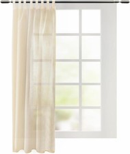 WOLTU Transparent Vorhang