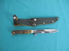 C.Jul. Herbertz Jagdmesser Gürtelmesser Horngriff