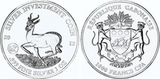 Gabun 1000 Francs CFA 2012