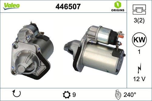 Anlasser starter valeo origins - valeo,