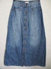 Jeansrock lang C&A Größe 38 - DENIM -  CLOCKHOUSE - used look