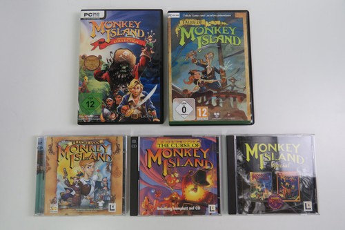 Monkey island komplettpaket - island,