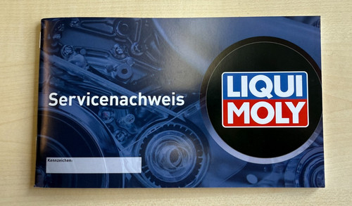 Liqui moly serviceheft - 1x,