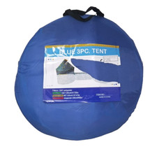 Benebomo Spielzelt mit Tunnel, 3 in 1 Spielzelt, Bällebad mit Krabbeltunnel *A