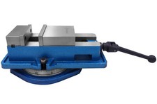 PAULIMOT Niederzug-Maschinenschraubstock drehbar, 99 mm