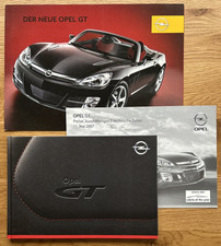3x OPEL GT * 2006 + 2007 * Prospekt * Vorabprospekt + Hardcover-Buch + Preise