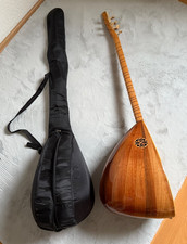 Lang Hals Saz Baglama + Saz Hülle + Gitarrenständer