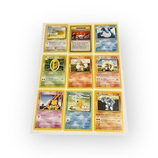9 Vintage Pokémon Karten