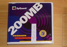 SyQuest SQ2000, 200 MB Wechselplatten-Medium  f. ATARI, AMIGA, SUN, PC, MAC, ect