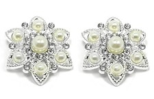Paar modeschmuck clips - 1,