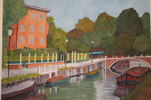 Venedig aquarell italien - venedig,