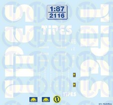 2116 - Decals 30 ft. Open-Top Container - TIPES 1:87