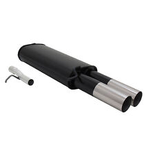 Novus Sportauspuff für VW Passat 3B / 3BG 2x76 RL-Design Endschalldämpfer  ABE