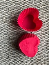 Cupcake Silikonbackform Herz