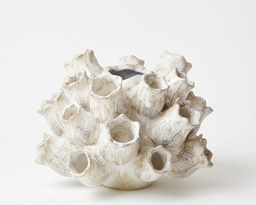 Deko vase sand - vase, 20x19,5x15,5cm