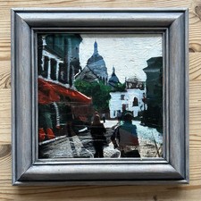 Gerahmtes Original Mixed Media