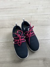 FootJoy’s FJ Leisure Slip On Golfschuh in blau mit weiß und pink EUR 41 UK 7,5