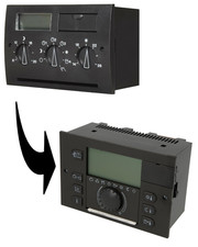 Ersatzsteuerung Heizungsregelung für Sieger Siegermatic S55 A, S55A mit Fühler